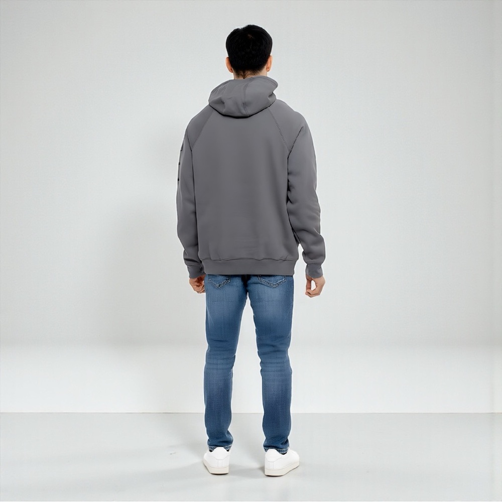 Timberland Pro Honcho Men’s Sport Gray Pullover Hoodie Sz XL - Picture 4 of 15